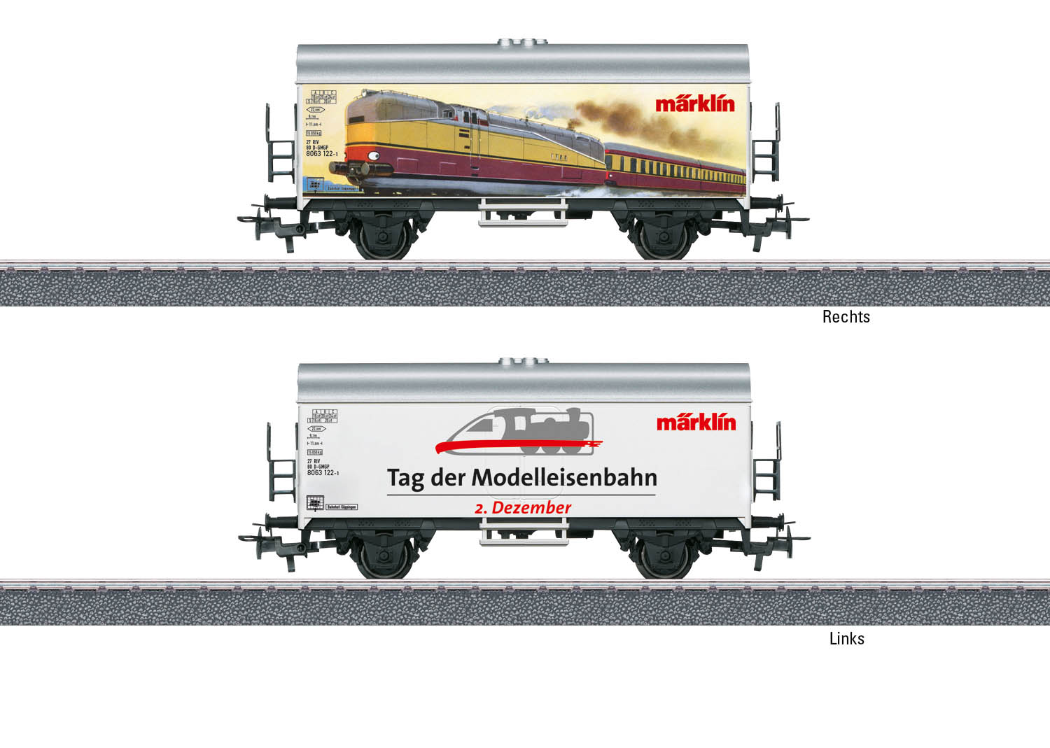 44222 - H0 - Kühlwagen zum Internationalen Tag der Modelleisenbahn 2022